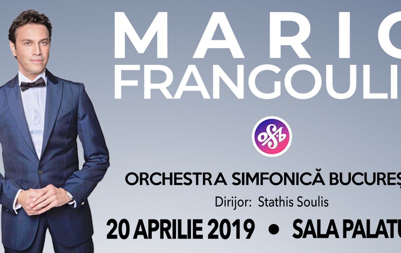 Tenorul Mario Frangoulis, în premieră în România