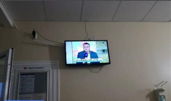 Imagine din rezerva în care este internat Gabi Balint