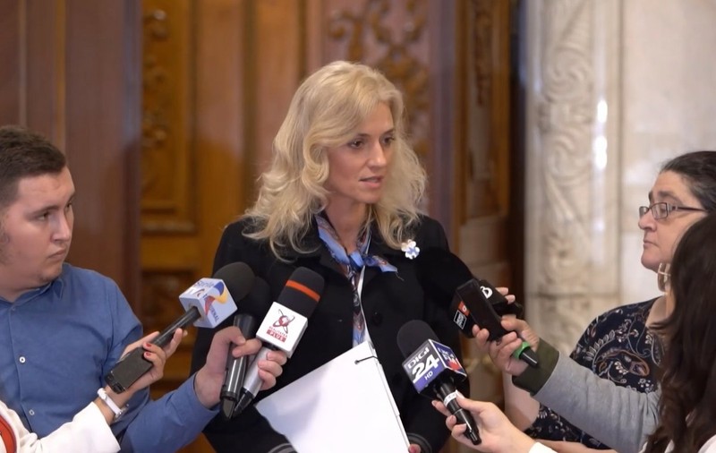 Ce răspuns i-a dat Alina Gorghiu lui Marcel Ciolacu, după afirmația că PSD i-a convins pe liberali să majoreze pensiile
