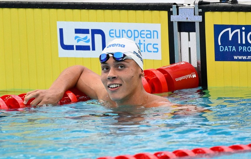 David Popovici, prima reacție după ce a doborât recordul mondial la proba de 100 de metri liber la Europenele de la Roma