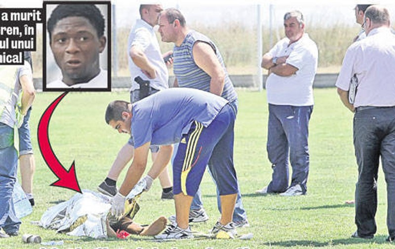 EXCLUSIVITATE Muşchii fotbalistului nigerian Henry vor sta cel puţin jumătate de an în frigider, la IML