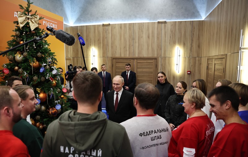 Vladimir Putin a refuzat să apese așa-zisul „buton nuclear” la expoziția care lăuda realizările economiei ruse. VIDEO