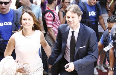 Astrid și Florin Răducioiu | FOTO: Gazeta Sporturilor