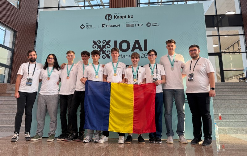 România, performanță remarcabilă la Olimpiada Internațională de Inteligență Artificială: 8 medalii, dintre care 3 de aur