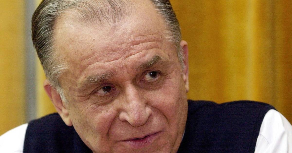 Fostul președinte al României Ion Iliescu, în timpul unui interviu