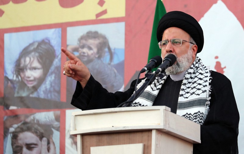 „Bombele care cad pe populaţia din Gaza sunt americane", acuză preşedintele Iranului