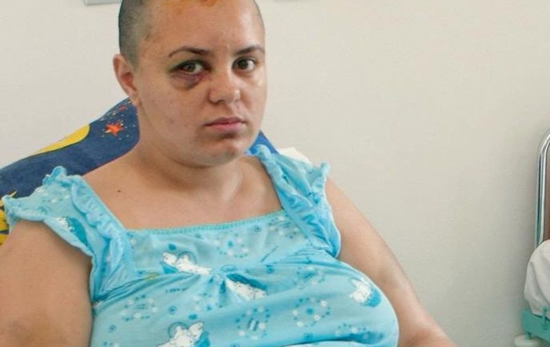 Gravida bătută l-a recunoscut pe tâlhar