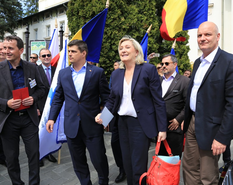 Extremista Marine Le Pen a ţinut un discurs la Sinaia | GALERIE FOTO