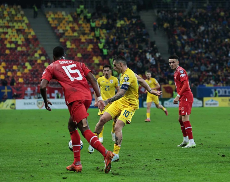 Alibec a marcat, Moldovan a închis poarta. Tricolorii au învins Elveția și au câștigat grupa I a preliminariilor Euro 2024