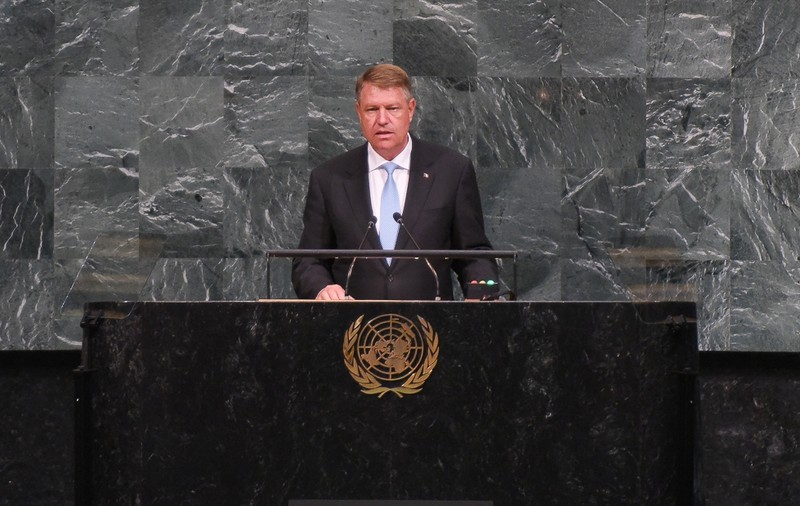 Klaus Iohannis, în discursul susținut la ONU: Conflictele prelungite din regiunea Marii Negre rămân o ameninţare serioasă