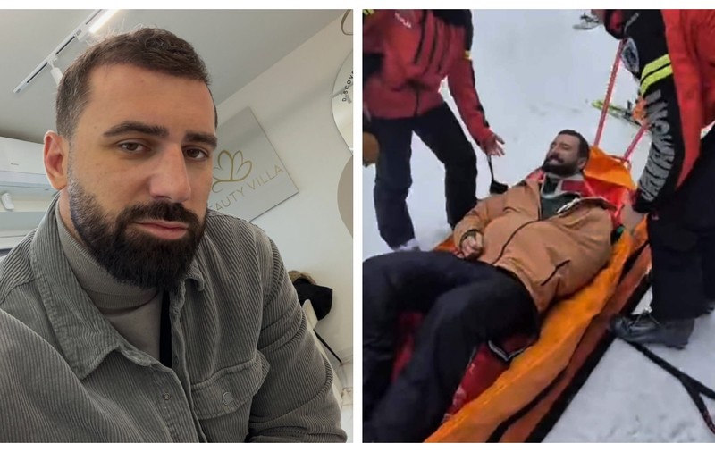 Andrei Stoica, luat cu targa de pe pârtie, după ce s-a accidentat la umăr. Anunțul făcut de sportiv în urmă cu puțin timp. „Nu te grăbi să faci pe profesorul”