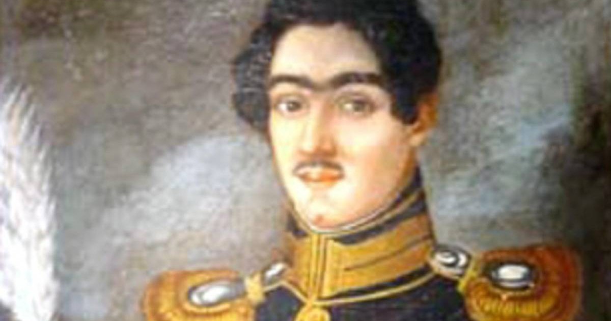 Tabloul îl înfăţişează pe ofiţerul Serurie din Reg. 2 gardă al lui Alexandru Ghica Voievod apartinand lui Ion. D. Negulici - Parucicul Grigore Serurie, ulei pe pânză