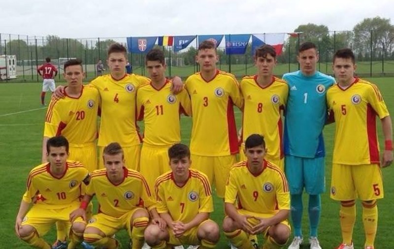 Naționala Under 18 a României a pierdut primul amical cu Moldova U19