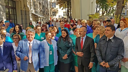 Sorina Pintea și colectivul secției