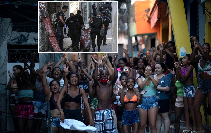 Revoltă în favela din Rio de Janeiro unde poliția a ucis 24 de oameni. „Un masacru”, spune Amnesty International