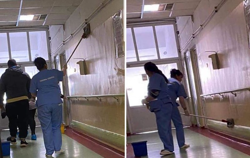 Amenzi de peste 60.000 lei la Spitalul „Bagdasar Arseni” după ce infirmierele au spălat pereții cu un mop murdar. Neregulile descoperite de DSP București
