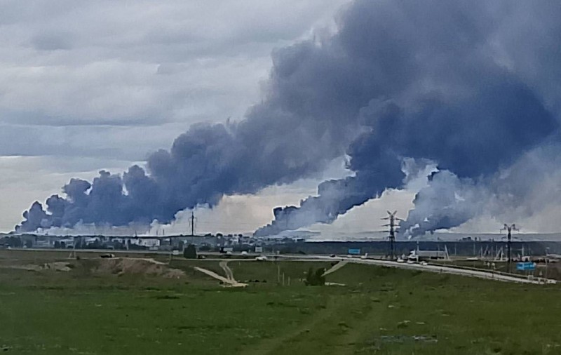 Operațiunea „Pânza de păianjen”: Imaginile din satelit confirmă pagube grele pentru ruși. Cel puțin 13 bombardiere strategice, distruse total