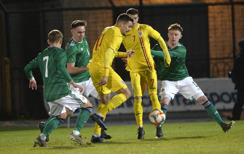 Irlanda de Nord - România 0-0, în preliminariile Euro 2021 la tineret