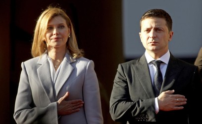 Olena și Volodimir. Foto: EPA