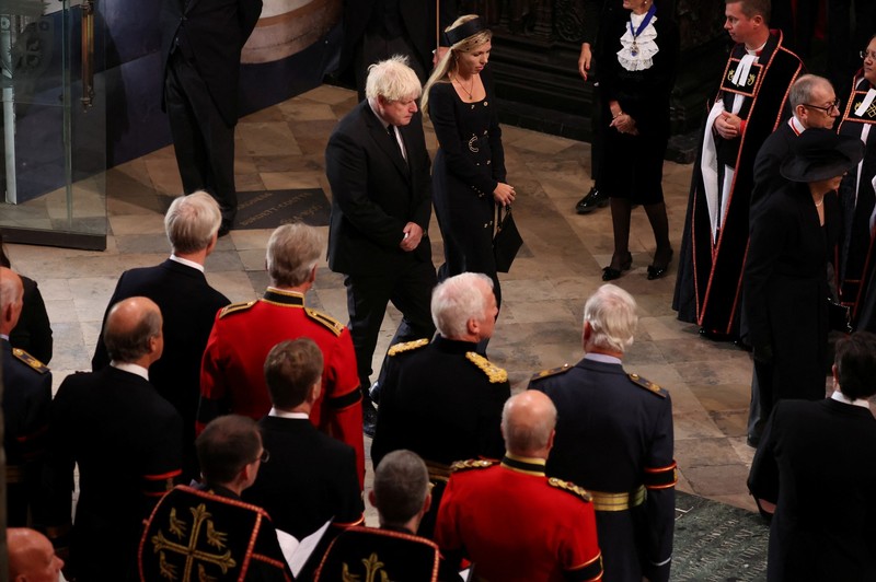 Fostul prim-ministru britanic Boris Johnson și soția sa Carrie Johnson. Foto: Profimedia