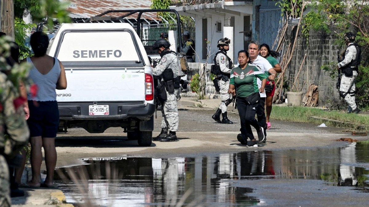 Mașini de poliție în Mexic