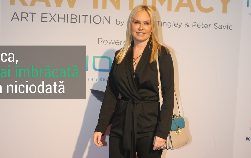 VIDEO EXCLUSIV/ Motivul pentru care s-a îmbrăcat până în gât la ultima apariție publică: Vica devine complexată când e nebronzată