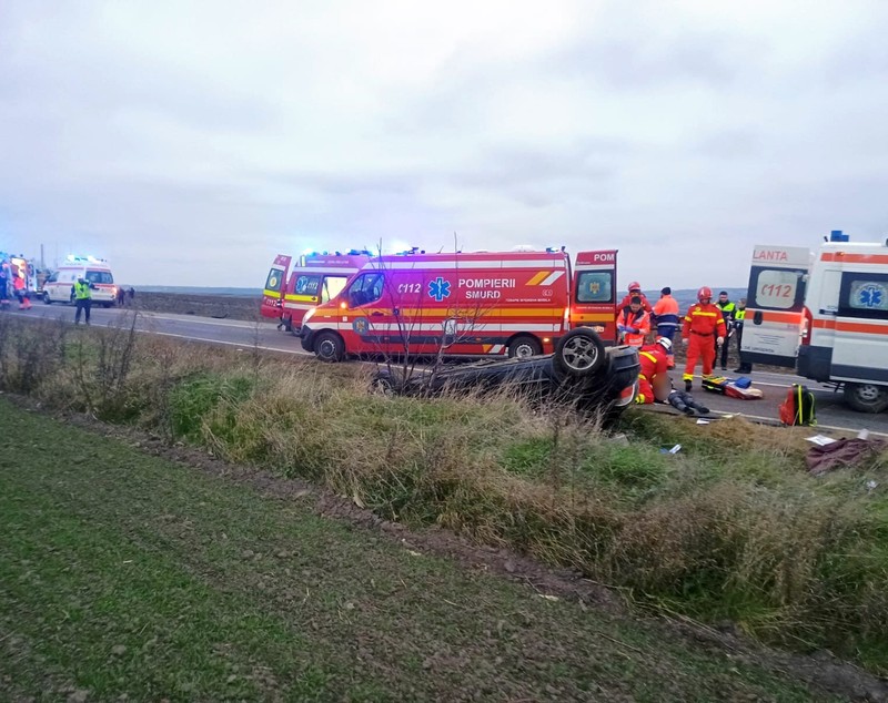 Cezar, pompierul care a plâns cu copilul de 3 ani mort în brațe, după accidentul de la Suceava: „A plecat cu tot cu o mie de visuri”