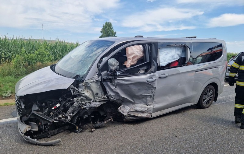 Accident la Șcheia, după „Zidul Morții" de pe DN 17, în Suceava. Planul roșu de intervenție, activat de autorități