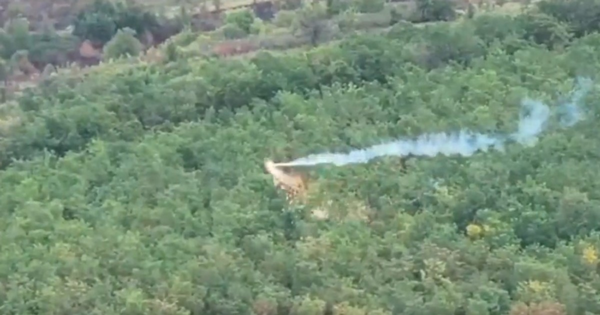 „Drona dragon” în acțiune Captură X @DefenceU
