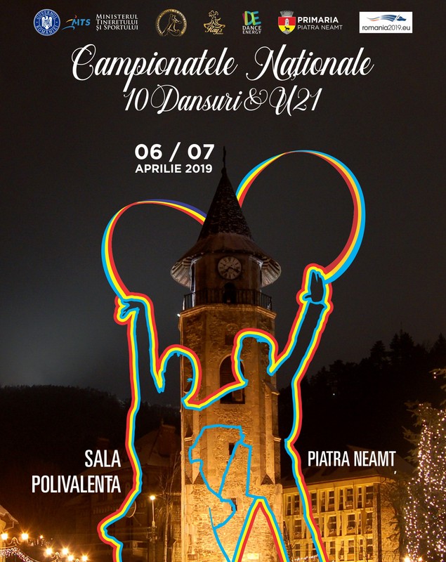 Concursuri tari de dans sportiv în Brașov, București și la Piatra-Neamț