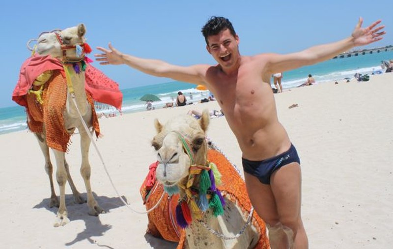 Cântăreţul Fabio a fost în vacanţă in Dubai | FOTO