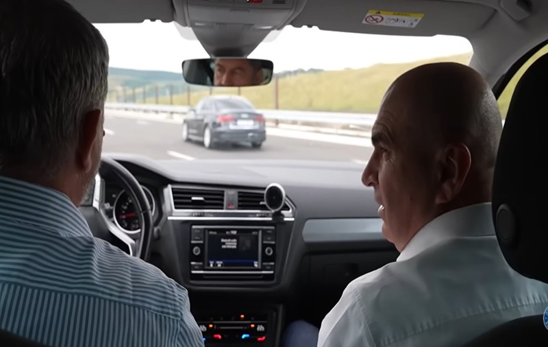 Ilie Bolojan a fost plimbat cu mașina de Dorinel Umbrărescu, șeful UMB, pe șantierul Autostrăzii Transilvania A3. Care este stadiul lucrărilor
