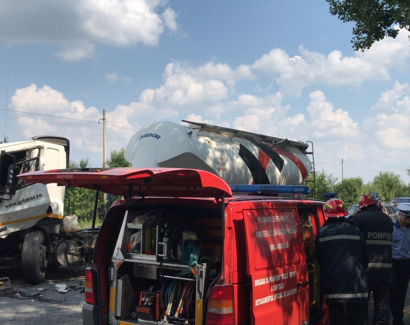 Trafic blocat pe șoseaua de centură din București din cauza unui accident. Nu se circulă pe ambele sensuri