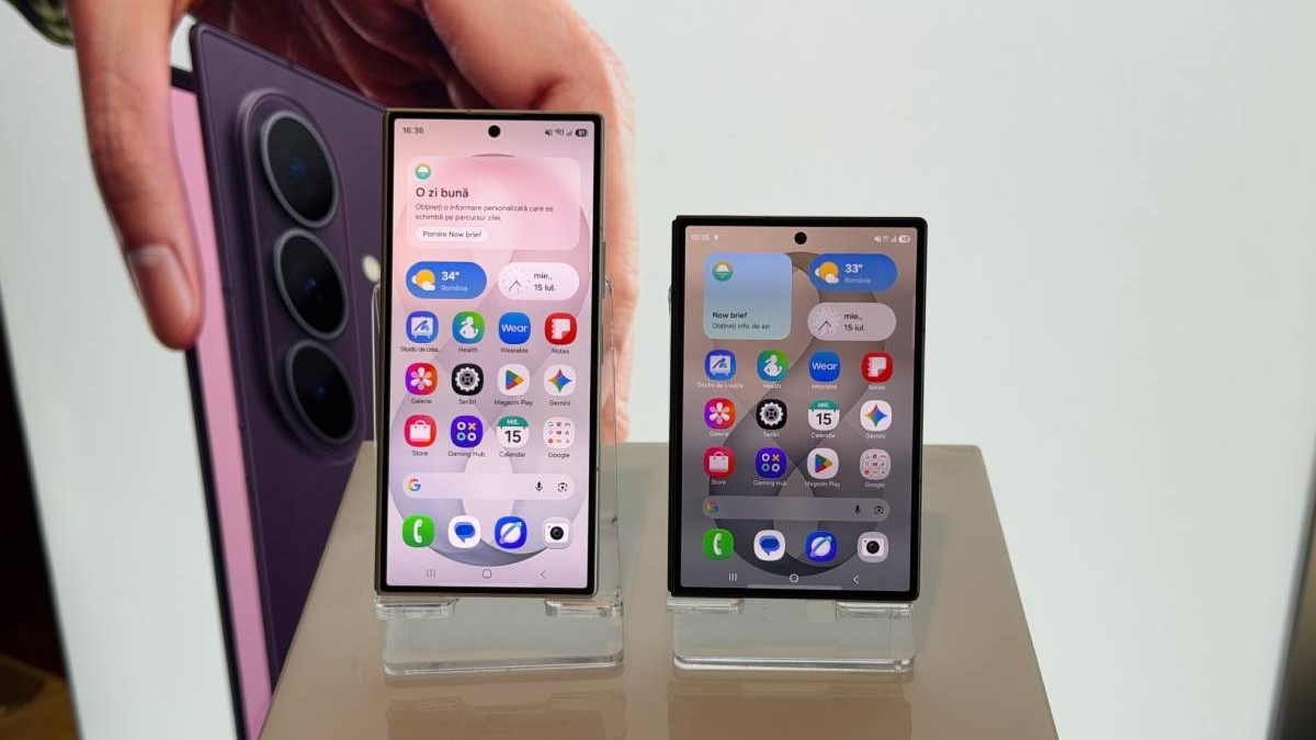 Samsung Galaxy Z Fold8 Ultra și Galaxy Z Fold8.
