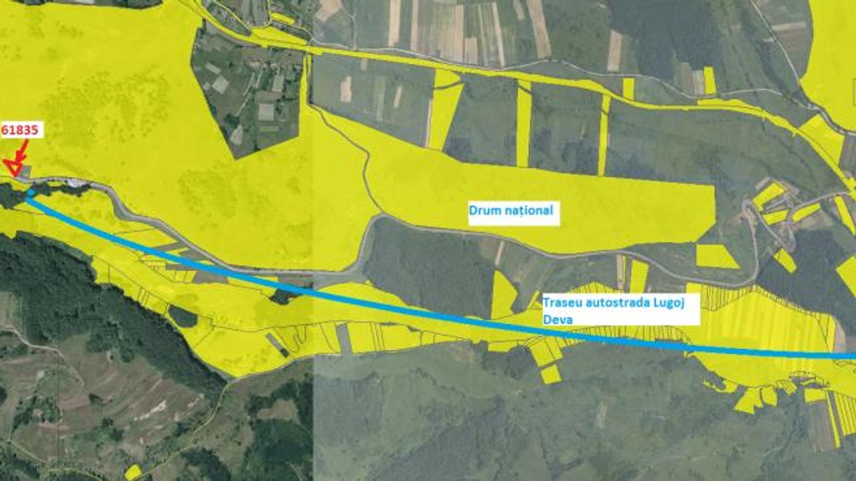 Expropriat din greșeală pentru autostrada Lugoj-Deva cu un leu pe mp