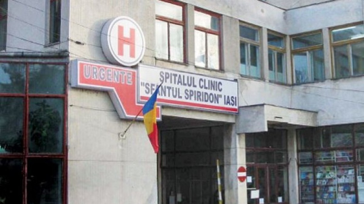 O secție a spitalului „Sfântul Spiridon” din Iași va fi închisă. Un pacient a fost confirmat cu coronavirus