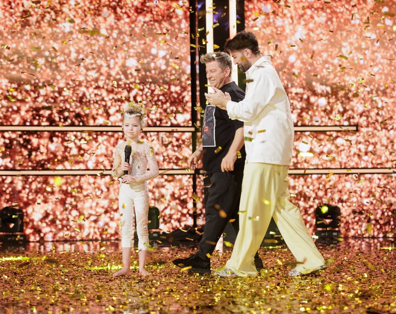„Românii au talent”, 20 martie 2026. Ea este Anastasia Horbatsevych, fetița de 8 ani care a primit Golden Buzz și a ajuns direct în semifinală după ce a cucerit jurații: „Sunt șocat”