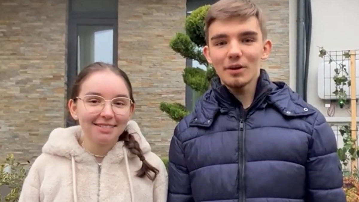 Carla și Rareș Gheorghe, doi elevi gemeni din Buzău premiați de National Geographic pentru un proiect ecologic unic în Europa