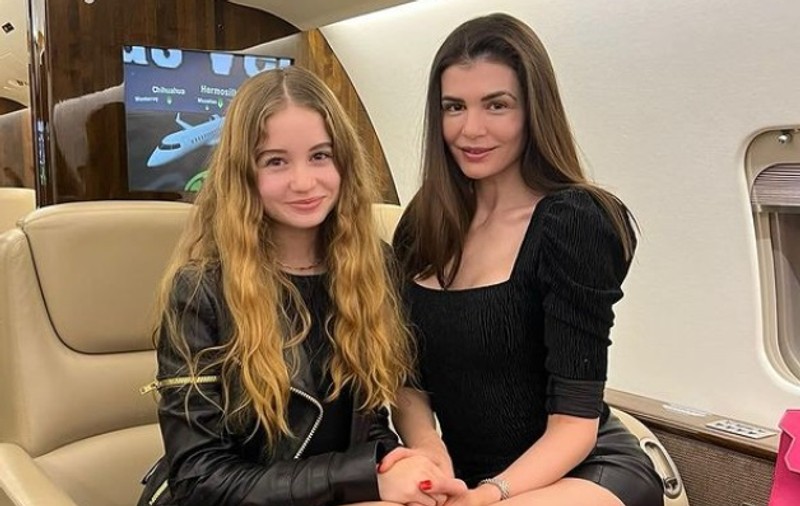 Noi imagini cu Irina Columbeanu. Cum arată fata Monicăi Gabor și a lui Irinel Columbeanu la 14 ani
