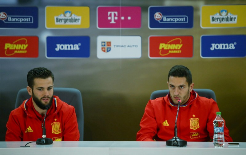 Condescendenți cu noi. Koke: ”România nu e ușor de răpus”. ^Nacho: ”Sunteți echipă!”. Ce a zis Del Bosque/ Antrenamentul în FOTO&VIDEO