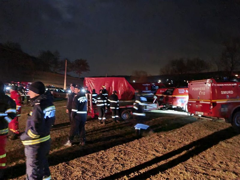 Copilul de 3 ani a dispărut din fața porții casei. Foto: ISU Covasna