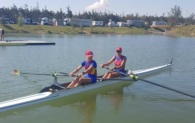 Mădălina Bereș și Laura Oprea au cucerit aurul în proba de dublu rame, la Europenele din Cehia