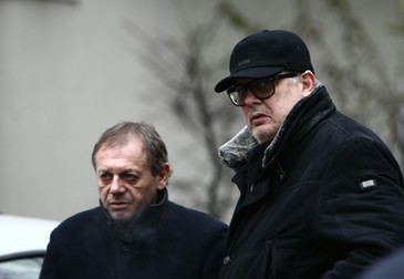 Ilie Balaci şi Gino Iorgulescu, îndureraţi FOTO: Vlad Chirea (Libertatea)