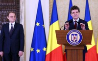 Luca Niculescu, propunerea de premier a lui Nicușor Dan, este secretar de stat în MAE și coordonatorul aderării României la OCDE. Foto: Inquam Photos / George Călin