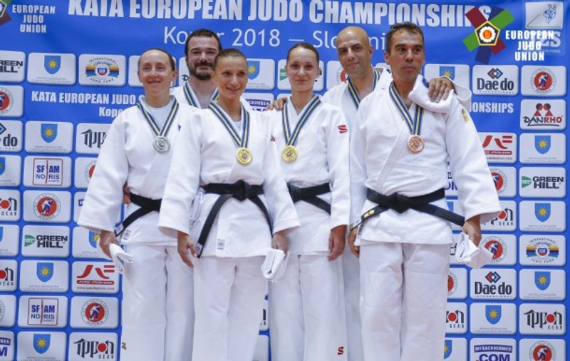 România a cucerit patru medalii la Campionatele Europene de judo kata
