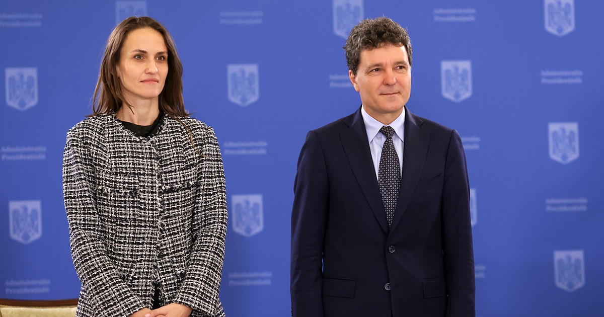 Preşedintele Nicuşor Dan îi primeşte pe şefii misiunilor diplomatice, şefii oficiilor consulare şi directorii Institutelor culturale româneşti, în contextul Reuniunii Anuale a Diplomaţiei Române, la Palatul Cotroceni din București, 26 august 2025