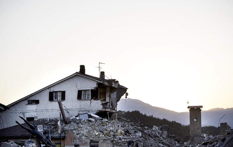 Cutremur în Amatrice, luni dimineață. Zona e încă afectată de seismul de anul trecut