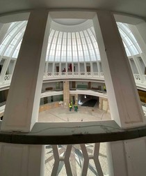 Imagine din interiorul Aeroportului Băneasa. Foto: Facebook Valentin Iordache