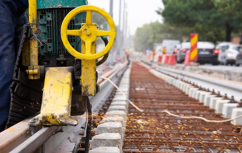 Restricţii de trafic în Bucureşti, timp de 6 luni. Încep lucrările la liniile de tramvai în zona Depoului Titan