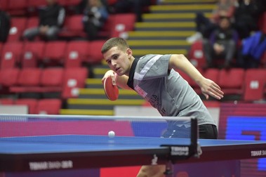 Cristian Pletea joacă în campionatul Germaniei, dar la Campionatele Naționale Individuale ale României reprezintă Top Star Constanța FOTO: FRTM